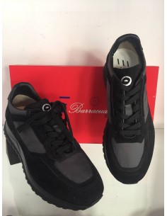Barracuda sneakers nera uomo